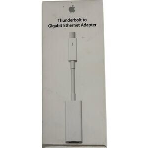 Apple Thunderbolt to Gigabit ethernet adapter White A1433